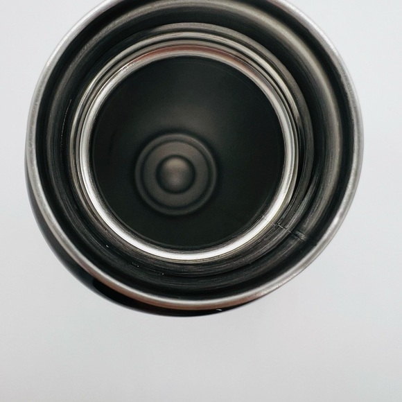 Rifle Paper Co X Corkcicle Floral Black and Blue Water Bottle 16 Oz. - Picture 7 of 9